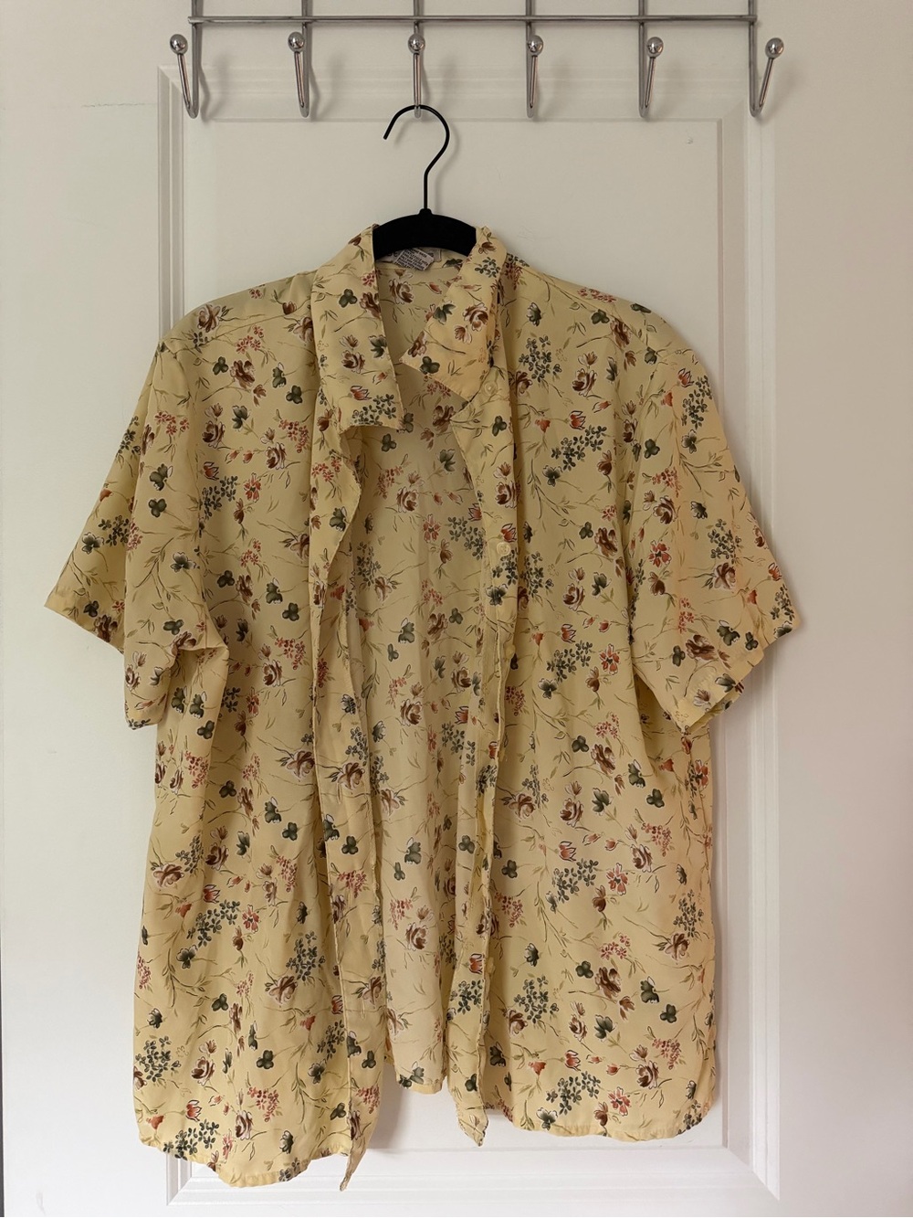 Yellow Button Up - Picture 2 of 2